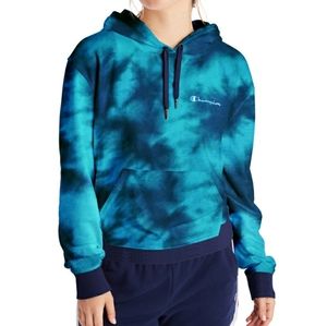 Champion Blue Tie Dye French Terry Sweatshirt